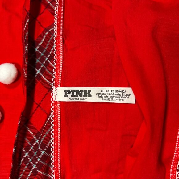 Victoria Secret Pink XL Cheeky Panties Cotton Blend Christmas Holiday Pack of 5 - Picture 13 of 13